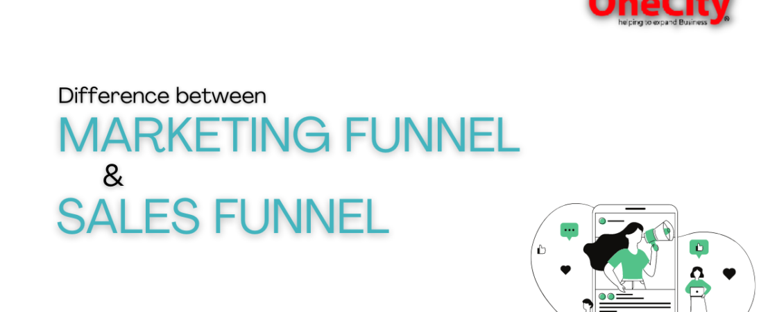 difference between marketing funnel and sales funnel