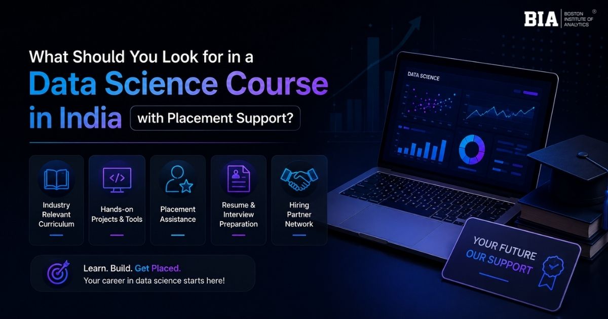Data science course curriculum overview in India