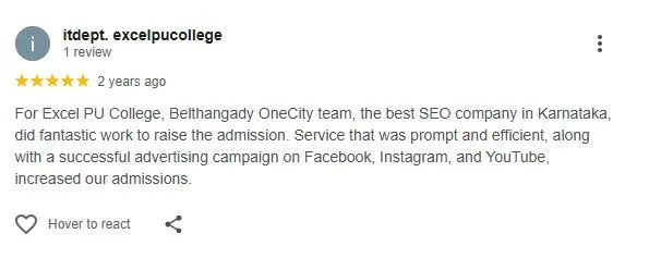 OneCity Technologies customer review