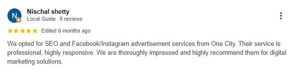 OneCity Technologies customer review